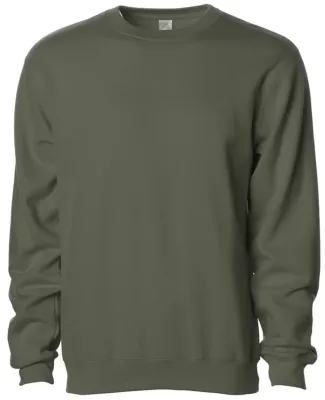 SS3000 - Independent Trading Co. - Crewneck Sweats Army