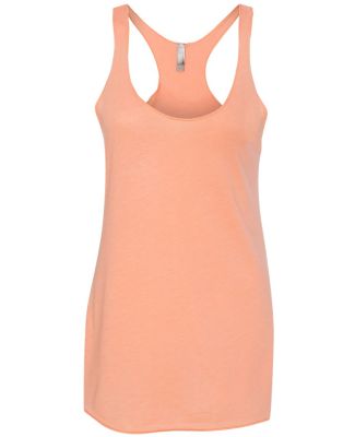 Next Level 6733 Tri-Blend Racerback Tank in Vintage light orange