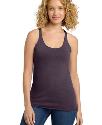 Next Level 6733 Tri-Blend Racerback Tank in Vintage purple