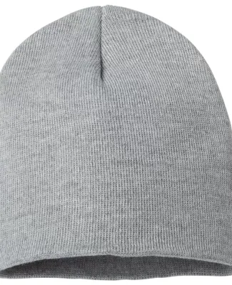 SP08 Sportsman 8 Inch Knit Beanie  in Heather grey