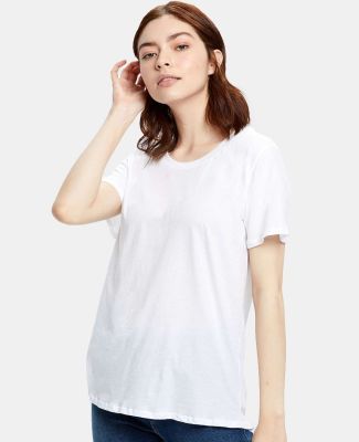 US115 US Blanks Relaxed Boyfriend Tee in White