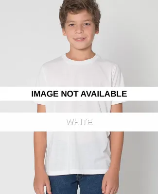PL201 American Apparel Youth Sublimation T-Shirt White