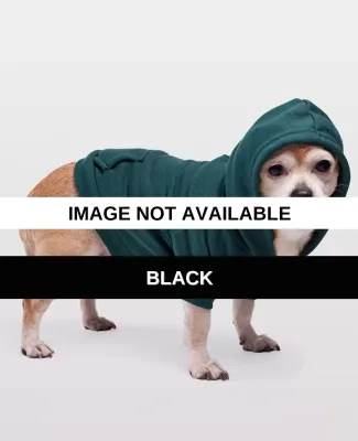 American Apparel F997 Flex Fleece Dog Zip Hoody Black