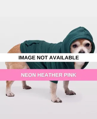 American Apparel F997 Flex Fleece Dog Zip Hoody Neon Heather Pink