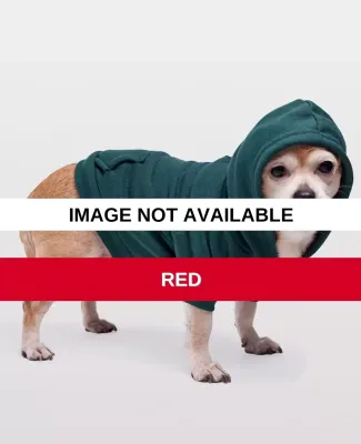 American Apparel F997 Flex Fleece Dog Zip Hoody Red