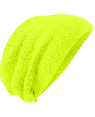 DT618 District - Slouch Beanie Neon Yellow