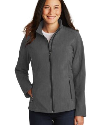  Port Authority L317 Ladies Core Soft Shell Jacket in Black char hth