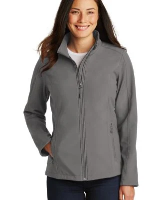  Port Authority L317 Ladies Core Soft Shell Jacket in Deep smoke