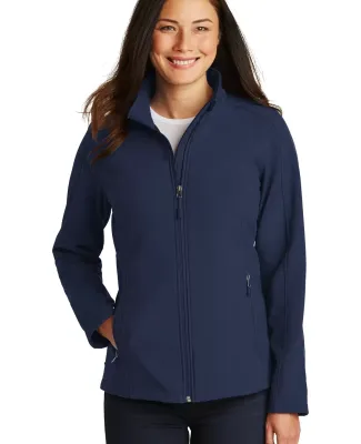  Port Authority L317 Ladies Core Soft Shell Jacket in Dress blue nvy