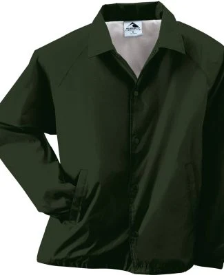 Augusta Sportswear 3100 Nylon Coach's Jacket - Lin in Olive drab green