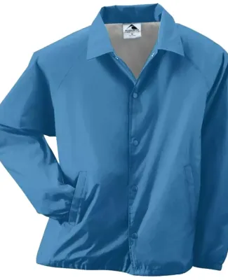 3100 Augusta Sportswear Nylon Coach's Jacket - Lin Columbia Blue
