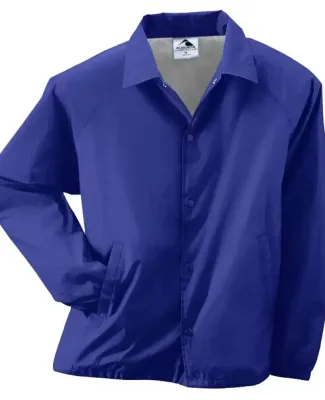 3100 Augusta Sportswear Nylon Coach's Jacket - Lin Purple