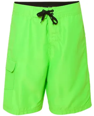 B9301 Burnside Solid Board Shorts Neon Green