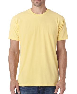 Next Level 6410 Premium Sueded Plain T Shirt Bulk  in Banana cream