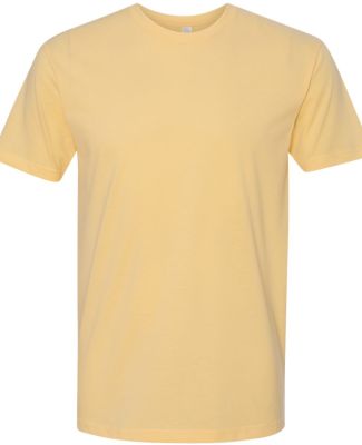 Next Level 6410 Premium Sueded Plain T Shirt Bulk  in Banana cream