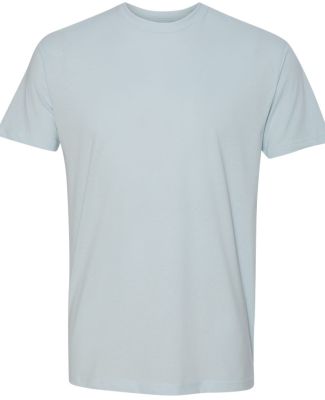 Next Level 6410 Premium Sueded Plain T Shirt Bulk  in Light blue