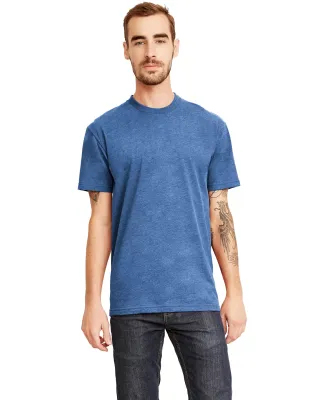 Next Level 6410 Men's Premium Sueded Crew  HTHR COOL BLUE