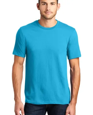  DT6000 District Young Mens Very Important Tee in Lt turquoise