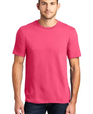  DT6000 District Young Mens Very Important Tee in Neon pink