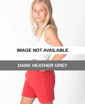 F201 American Apparel Youth Flex Fleece Sweatshort Dark Heather Grey