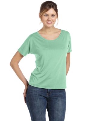 BELLA 8816 Womens Loose T-Shirt in Mint