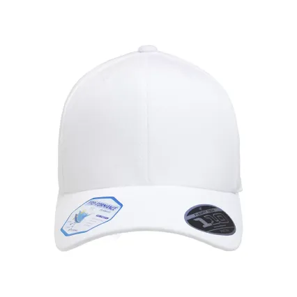 110C Flexfit Cool & Dry Pro-Formance Serge Cap in White