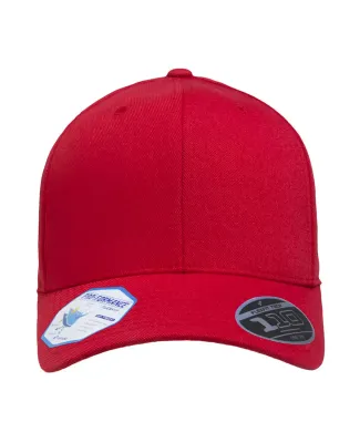 110C Flexfit Cool & Dry Pro-Formance Serge Cap in Red