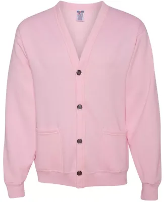 773M JERZEES - 50/50 NuBlend® Cardigan Sweatshirt Classic Pink