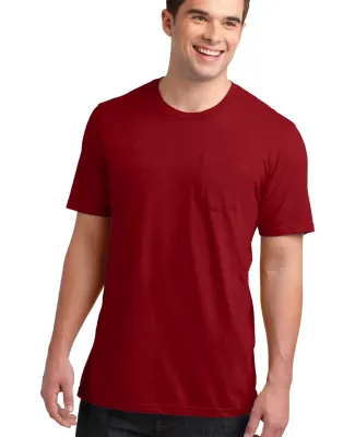 DT6000P District® Young Mens Very Important Tee® in Classic red