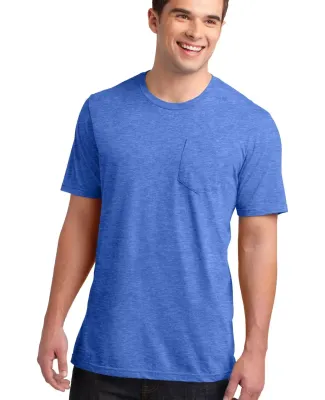 DT6000P District® Young Mens Very Important Tee® in Hthr royal
