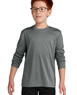 YST350LS Sport-Tek Youth Long Sleeve Competitor Te in Irongreyht