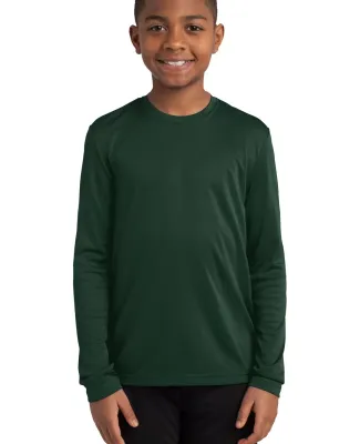 YST350LS Sport-Tek® Youth Long Sleeve Competitor? Forest Green