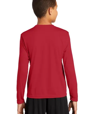 YST350LS Sport-Tek® Youth Long Sleeve Competitor? in True red