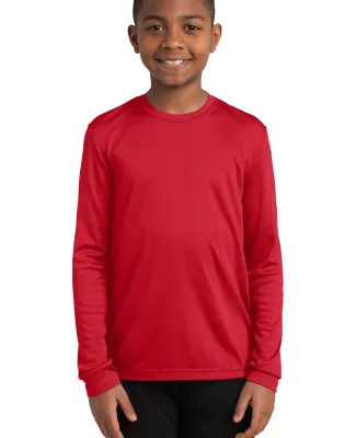 YST350LS Sport-Tek® Youth Long Sleeve Competitor? True Red