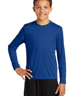 YST350LS Sport-Tek® Youth Long Sleeve Competitor? in True royal