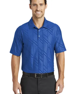 632412 Nike Golf Dri-FIT Embossed Polo Storm Blue