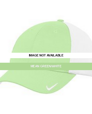 632422 Nike Golf Dri-FIT Swoosh Flex Colorblock Ca Mean Green/White
