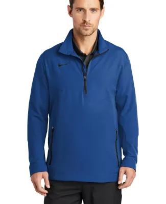 578675 Nike Golf 1/2-Zip Wind Shirt Gym Blue/Black