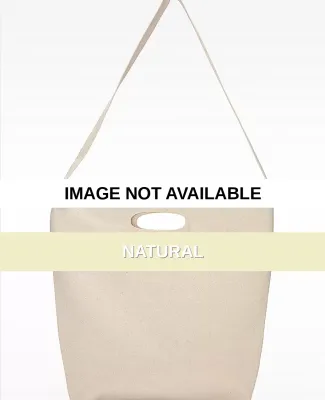 E590 American Apparel Bull Denim Woven Cotton Bag Natural