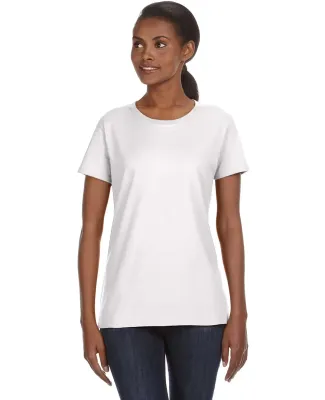 780L Anvil - Ladies' Midweight Short Sleeve T-Shir in White