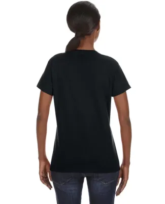 780L Anvil - Ladies' Midweight Short Sleeve T-Shir in Black