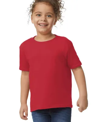 5100P Gildan - Toddler Heavy Cotton T-Shirt in Red