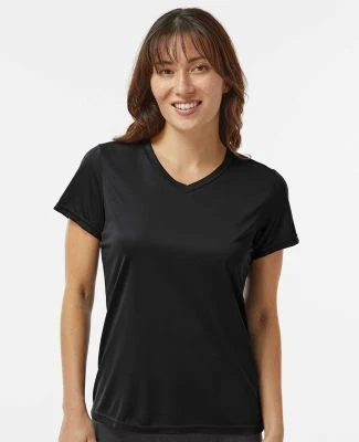 1790 Augusta Sportswear Women's Wicking T-Shirt in Black