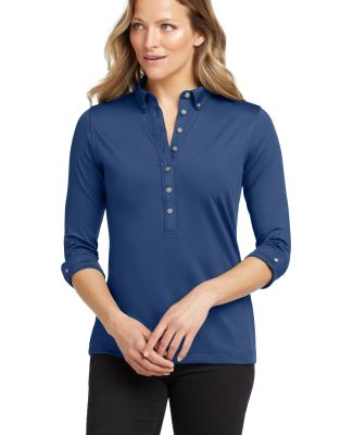LOG122 OGIO® Ladies Gauge Polo in Blue indigo