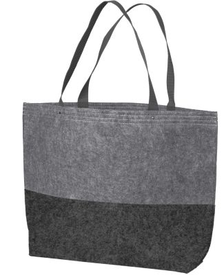 BG402L Port Authority® Large Felt Tote in Ft gry/ft char