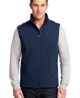 J325 Port Authority® Core Soft Shell Vest in Dress blue nvy