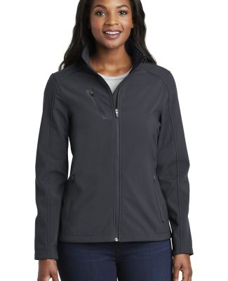 L324 Port Authority® Ladies Welded Soft Shell Jac in Battleship grey