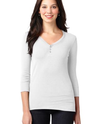 LM1007 Port Authority® Ladies Concept Stretch 3/4 in White