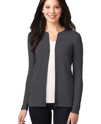 LM1008 Port Authority® Ladies Concept Stretch But Grey Smoke