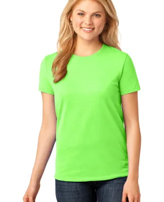 LPC54 Port & Company® Ladies 5.4-oz 100% Cotton T Neon Green